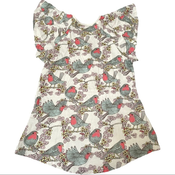 Paper Wings Red Robins Dress 6 - Picture 3 of 6